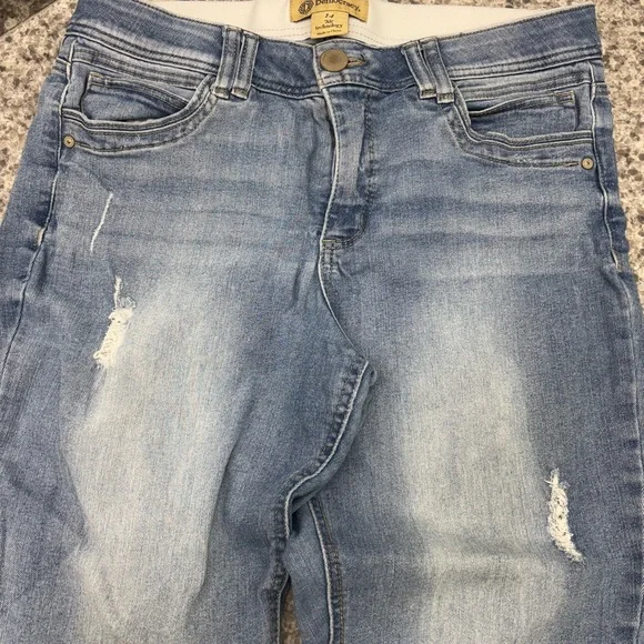 Stylish Light Blue Distressed skinny Jeans - Picture 4 of 9